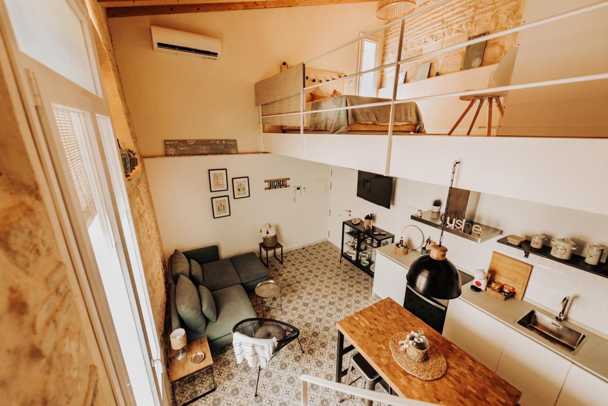 Loft Centrico Con Patio Bodega San Javier Apartment Jerez de la Frontera Luaran gambar